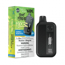 Beast Mode Max 3 Super S. Blue Razz Iced 20mg